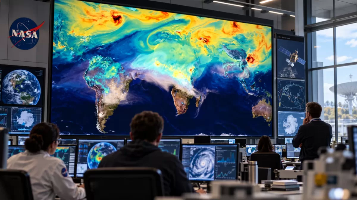 Así es el proyecto de NASA e IBM que analiza el planeta desde el espacio