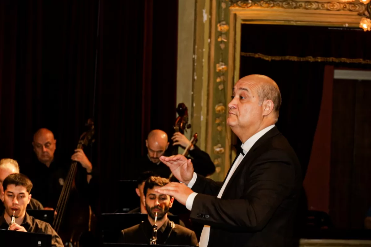 El Teatro Municipal celebró sus 121 años con la Banda Sinfónica Municipal