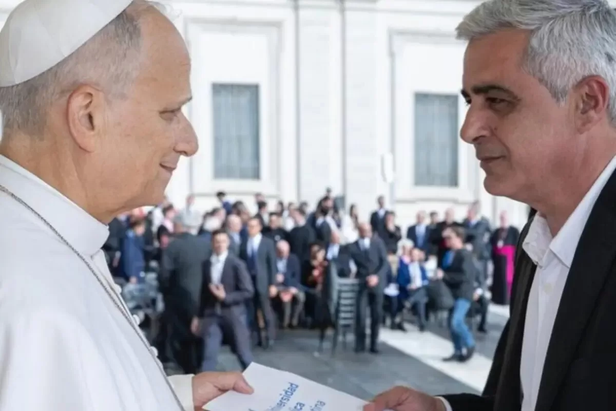 El papa León XIV recibió un petitorio de las universidades públicas argentinas por la crisis presupuestaria