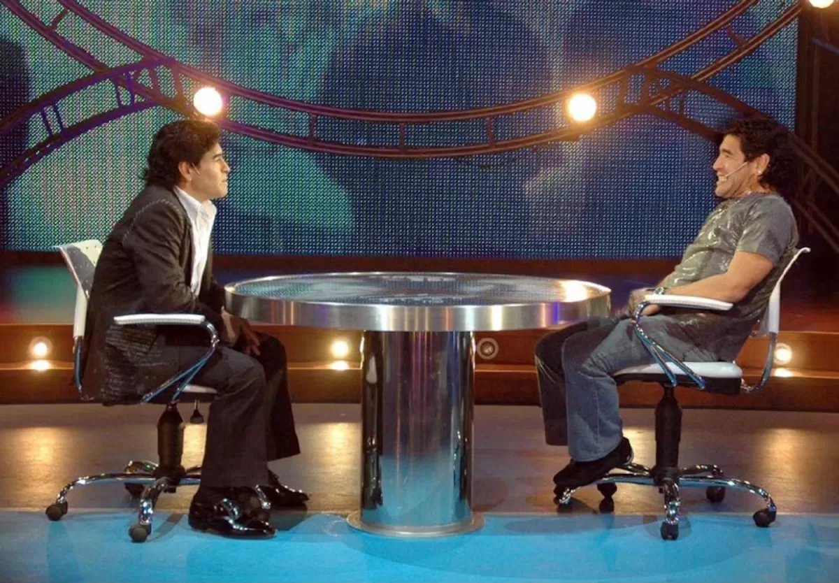 En el cumpleaños 66 de Maradona, de Diego para Diego
