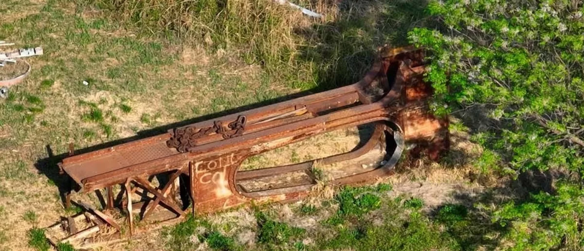 Impulsan la recuperación de las piezas originales del viejo Puente Colgante