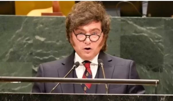 Javier Milei calificó a la ONU como 