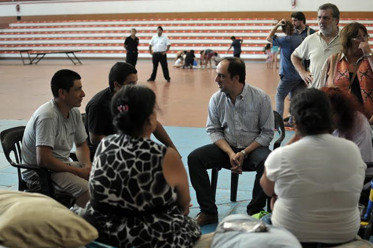 Corral - Centro de evacuados