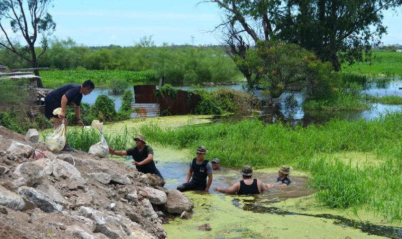 Crecida del río Salado: informe actualizado de la situación en Santo Tomé