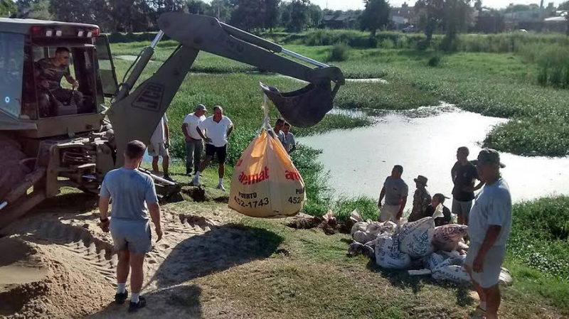 Crecida del Salado: Qüesta encabezó una reunión del Comité de Protección Civil