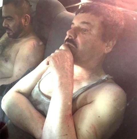 El Chapo Guzmán detenido