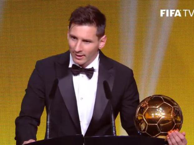 Lionel Messi ganó su quinto Balón de Oro 