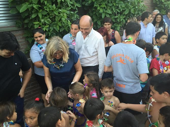 Los Ministros de Educación y de Desarrollo Social estuvieron presentes en la “Fiesta del agua”