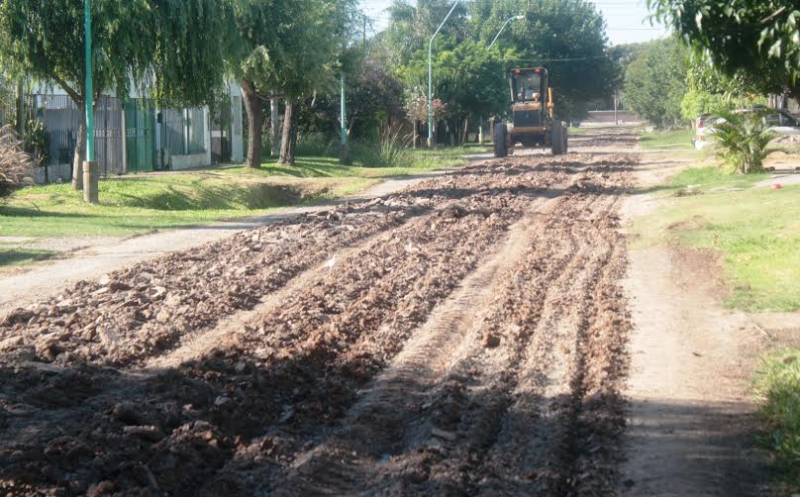 El Municipio avanza con el arreglo de calles de acuerdo a un cronograma preestablecido