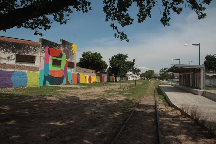 Tren Urbano - Murales en el corredor