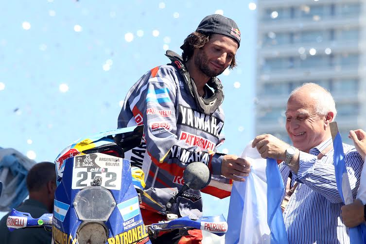 Dakar: Miguel Lifschitz participó de la premiación de los ganadores en Rosario