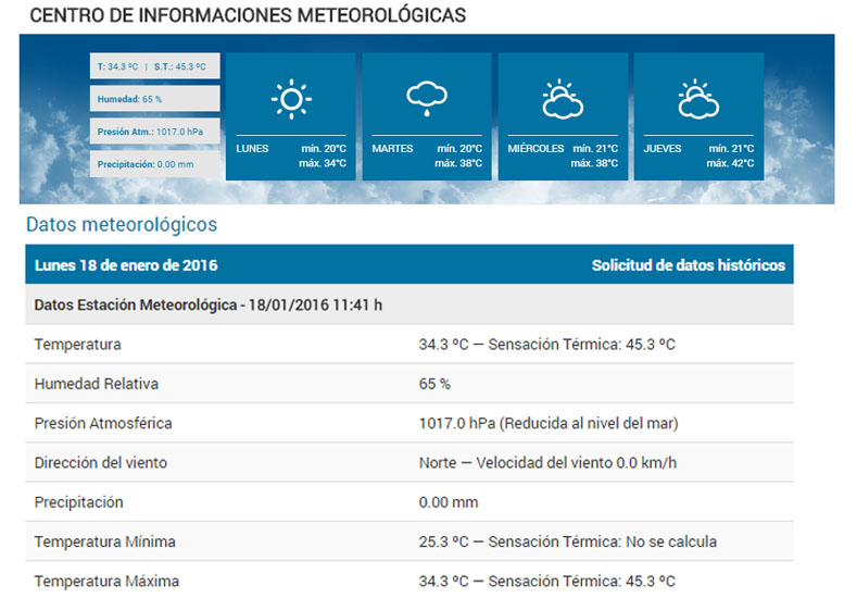 La térmica superó los 45º y anuncian un semana de intenso calor en Santa Fe