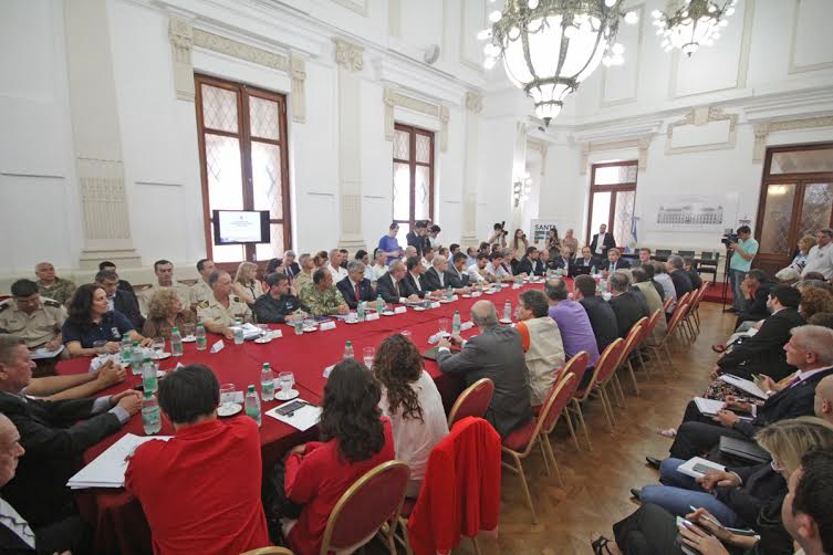 Realizaron la segunda reunión del Gabinete de Emergencia de la Nación