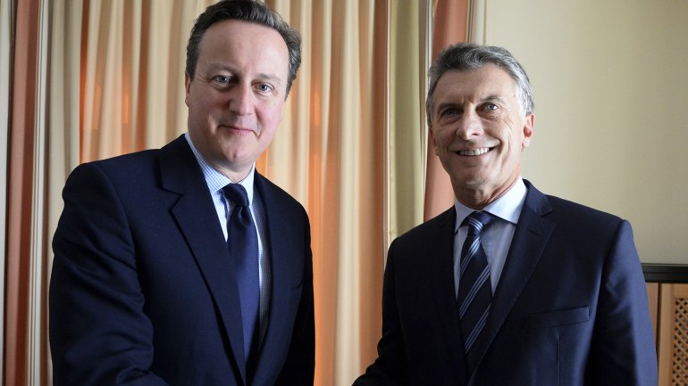 Macri y Cameron