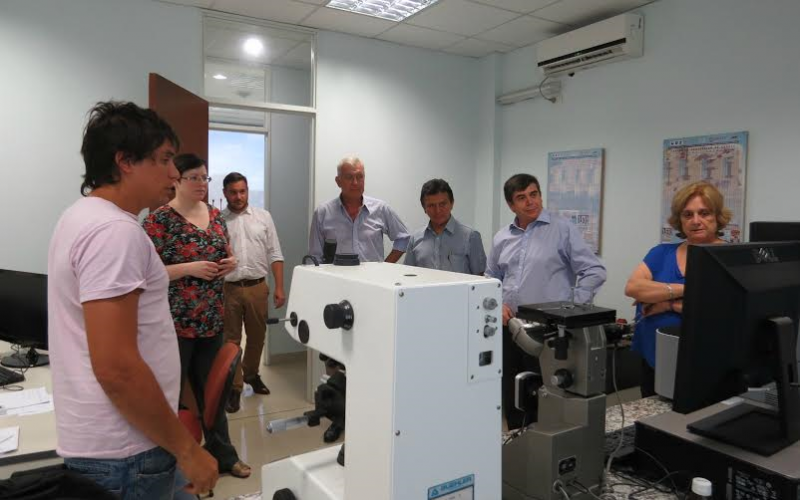 El Ministro de Ciencia, Tecnología e Innovación Productiva, Eduardo Matozo, visitó Cideter