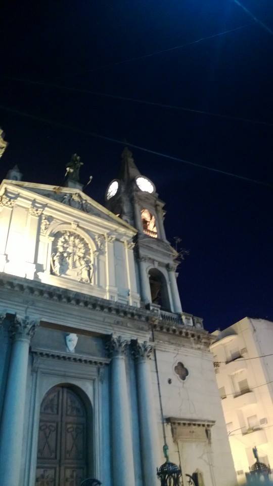 Este sábado comenzaron a sonar nuevamente las campanas de la Basílica del Carmen