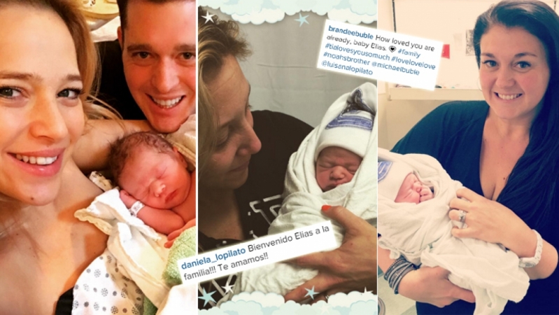 NACIÓ ELÍAS, EL SEGUNDO HIJO DE LUISANA Y MICHAEL BUBLÉ