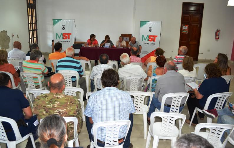 La intendente presentó un informe a la Junta Municipal de Protección Civil