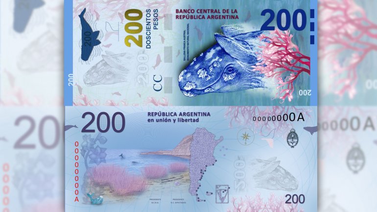 Cambiarán el diseño del billete de 200 pesos que había causado polémica