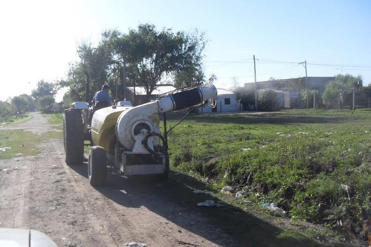 Dengue - Fumigación en Santa Fe