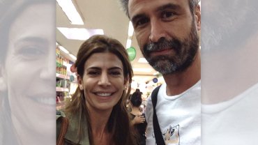 Juliana Awada salió de compras a un supermercado en el Barrio Chino