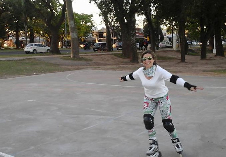 La práctica del roller urbano se consolida en las calles de la ciudad