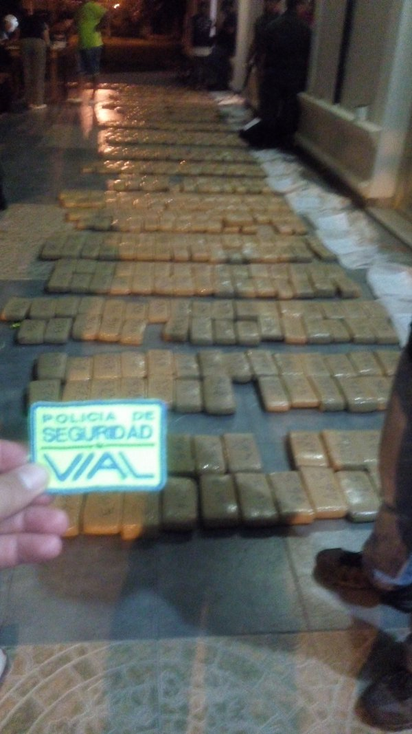 Droga incautada en Reconquista