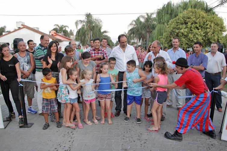 En barrio Ledesco ya son 27 las cuadras con pavimento articulado
