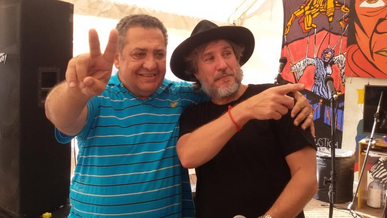Boudou y D'Elía, en Plaza de Mayo: 5 fotos imperdibles