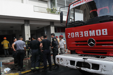 A una semana del incendio de la cochera del edificio de calle Laprida