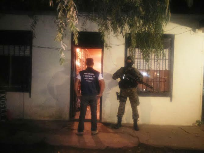 Operativo antinarcóticos en Desvío Arijón