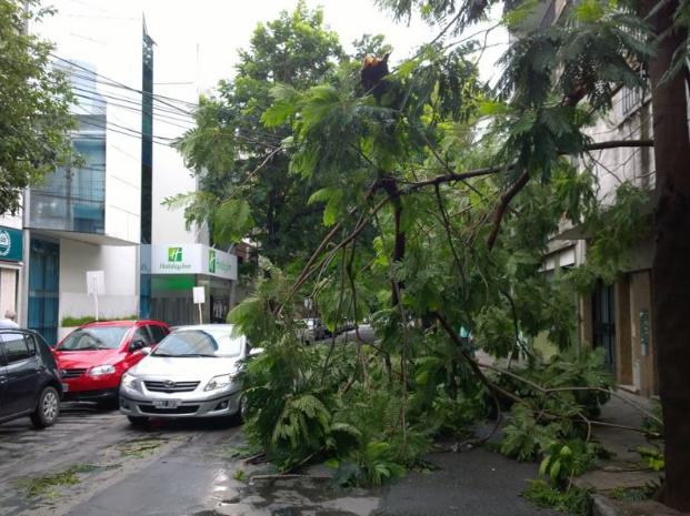 Tras la tormenta eléctrica, continúa vigente el alerta meteorológico 