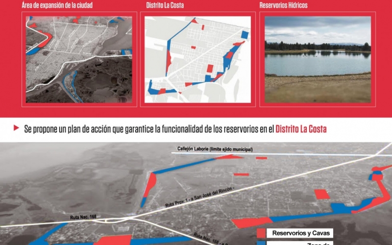 Reservorios - Mapa