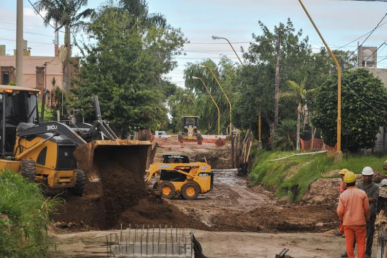 Desagüe Llerena: las obras tienen un avance del 70 por ciento
