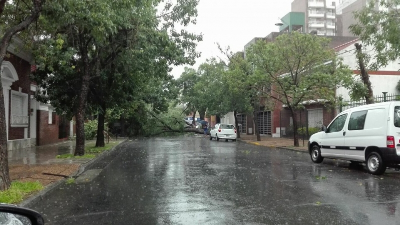 Temporal en Santa Fe - San Lorenzo y Crespo