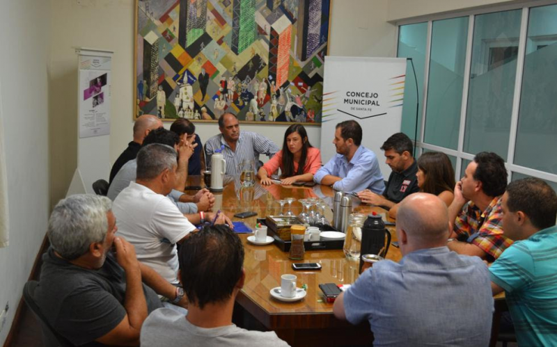 Los Concejales se reunieron con funcionarios municipales