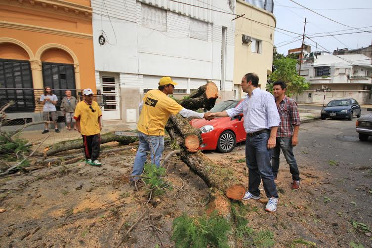 Municipio y Provincia coordinan acciones para normalizar la situación ante el temporal
