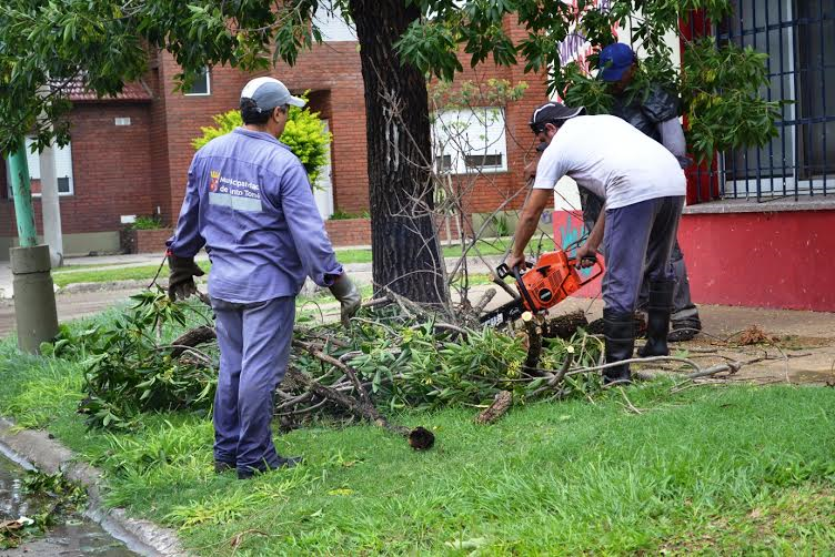 “Estamos trabajando en toda la ciudad”