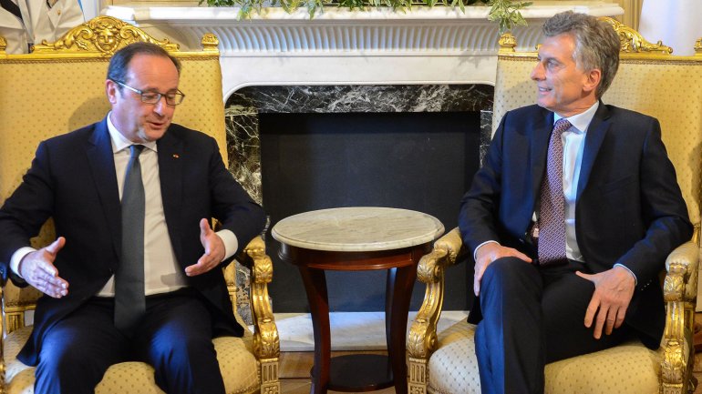 La nueva política exterior: los 7 puntos del acuerdo que Macri firmó con Hollande
