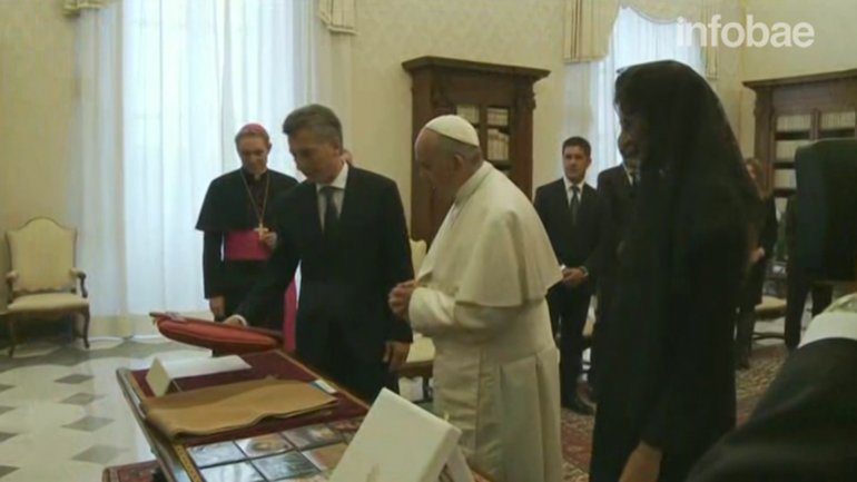 Qué le regaló Mauricio Macri al Papa Francisco
