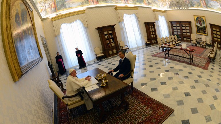 Macri y Francisco
