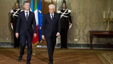 Macri visitó al presidente y al premier de Italia y destacó el rumbo de las relaciones 
