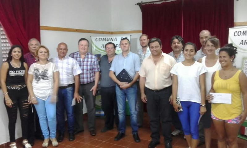 Aportes a instituciones de la localidad de Arrufó