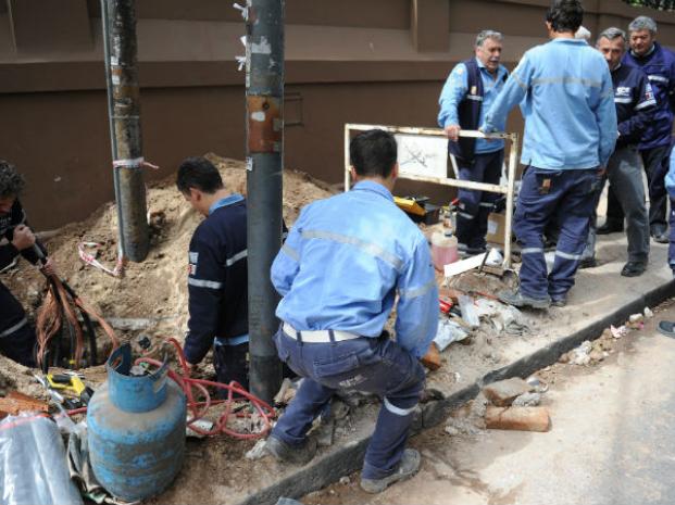 Un corte en la red de alta tensión dejó sin suministro eléctrico a gran parte de la ciudad 