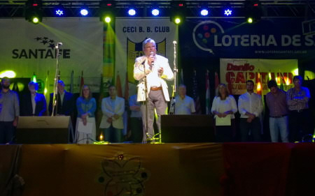 Fascendini en la Fiesta de las Colectividades de Gálvez