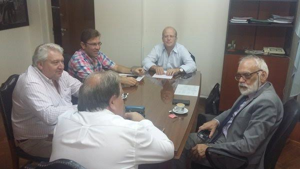 Borla se reunió con el Ministro Contigiani y su equipo