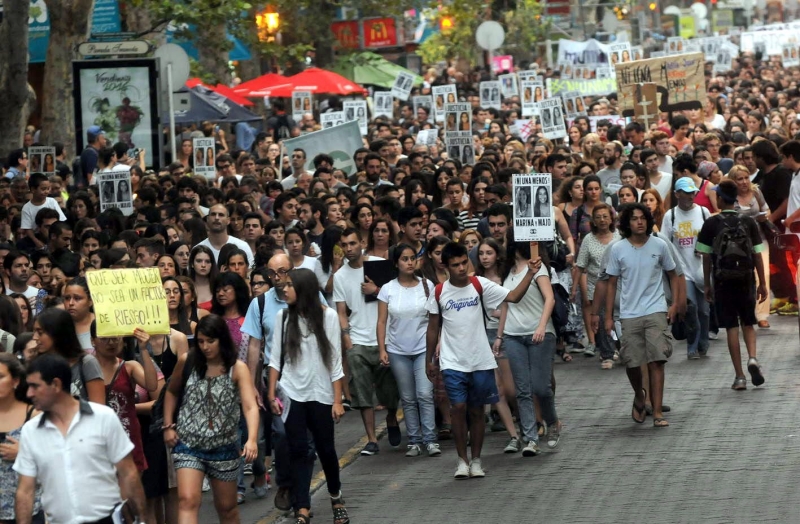 “Buscamos la verdad”, la consigna de una convocatoria multitudinaria