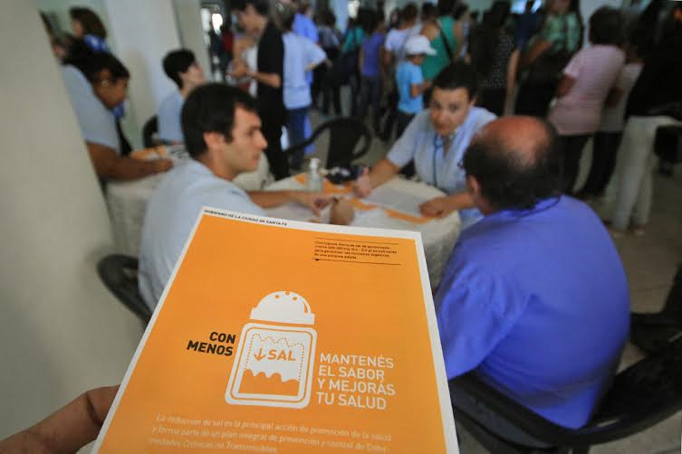 Campaña de concientización sobre el uso de la sal en el Palacio Municipal