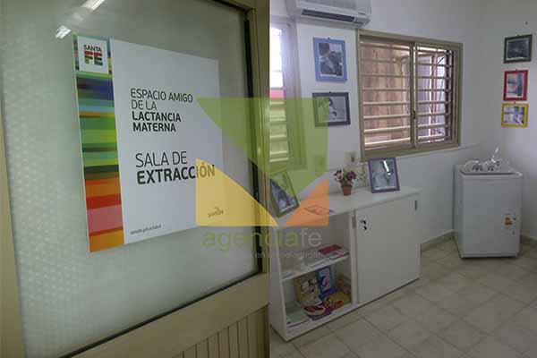 Lactario en el ex hospital de Niños