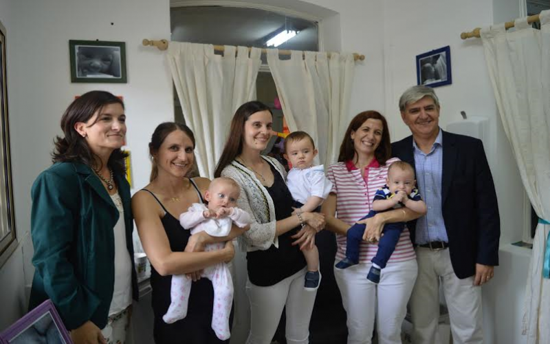 Inauguraron una sala de extracción de leche materna en el ex hospital de niños de la ciudad de Santa Fe